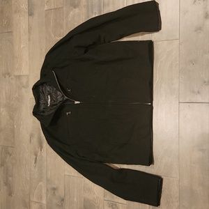 Express Black Pea Coat